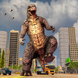 Монстр Динозавр: Буйство в Городе