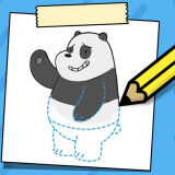 Учимся Рисовать: Панда