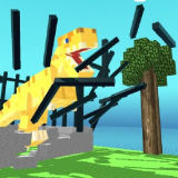 Блочный Парк Динозавров: Ярость Тираннозавра