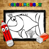 Рыбки: Книга Раскрасок