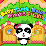 Малыш Панда: Студия Смешивания Цветов