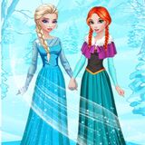 Ледяное Платье Эльзы и Анны